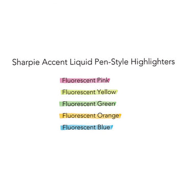 Sharpie® Liquid Pen Style Highlighters, Fluorescent Yellow Ink, Chisel Tip, Yellow-black-clear Barrel, Dozen freeshipping - TVN Wholesale